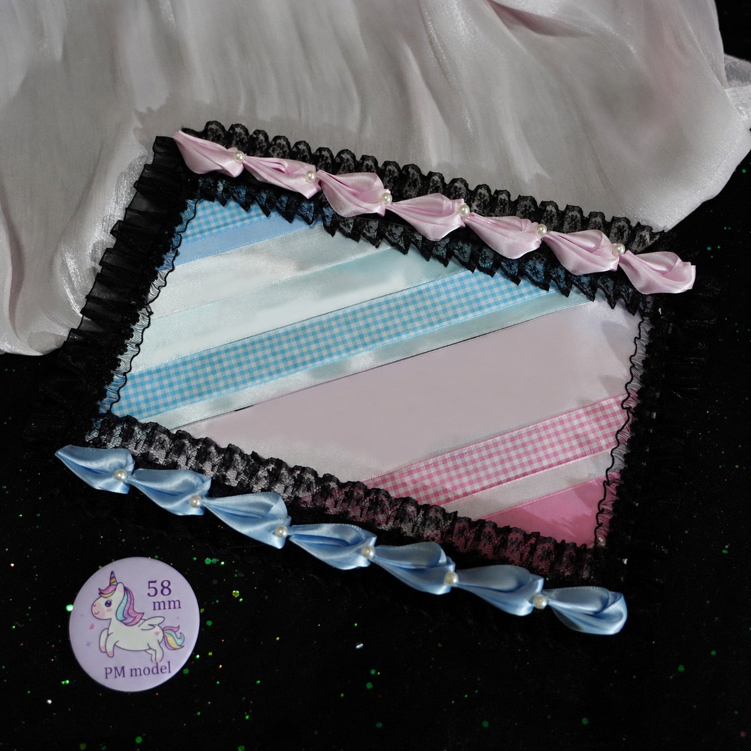 Handmade Cream Patchwork Ita Bag Board Decor